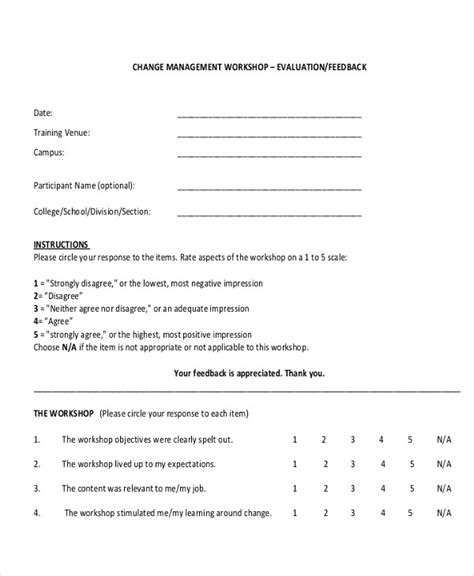 Evaluation Questionnaire - 10+ Examples, Format, How to Write, Pdf