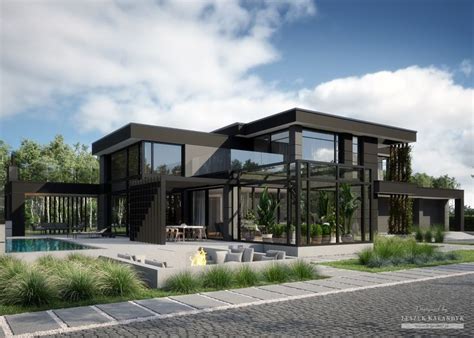 Projekt Domu LK 1719 Modern House Facades House Exterior House