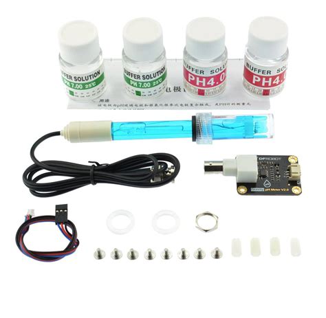 Sen0161 V2 Dfrobot Ph Sensor Meter Kit V2 Gravity