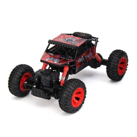 Auto 4x4 Todo Terreno a Control Remoto Juguete para Niños Rojo HTS