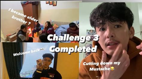 Shaving Off My Mustache Challeng Vlog Hospital Jana Par Gaya