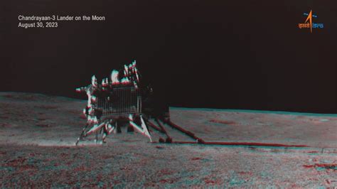 Chandrayaan 3 ISRO Releases Anaglyph Of Vikram On Moon Here S How