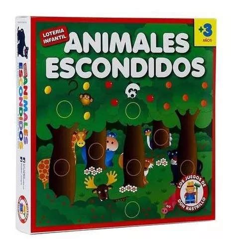 Juego Animales Escondidos Ruibal Don Rastrillo 3 Años MercadoLibre