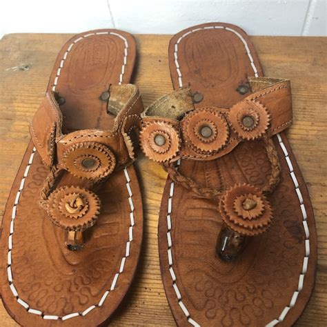 Leather Flip Flops Etsy