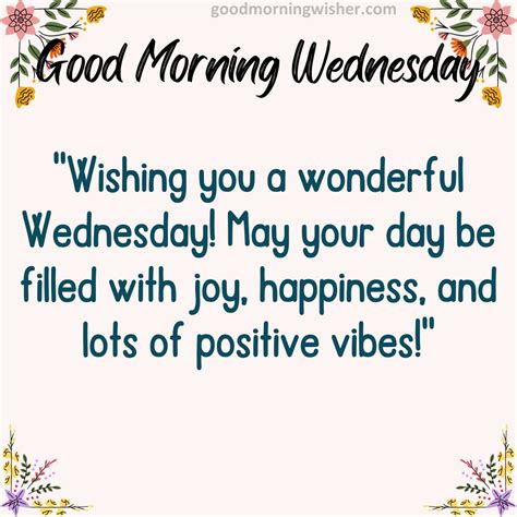 Good Morning Wednesday Messages Wishes Quotes