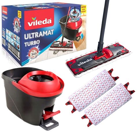 VILEDA MOP OBROTOWY PŁASKI WILEDA ULTRAMAT TURBO 11749183247