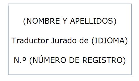 Cu L Es La F Rmula De Certificaci N De Las Traducciones Juradas Y El