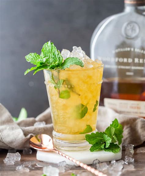 Classic Mint Julep Recipe Basil And Bubbly