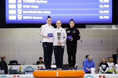 Trofeo Città di Jesolo Alice D Amato campionessa a parallele altre