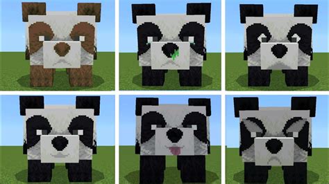 Types Of Pandas In Minecraft Sneezing Lazy Playful Weak Aggressive