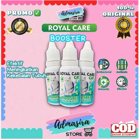 Jual Vitamin Imun Tetes Kucing Royal Care Booster Ml Stamina Daya