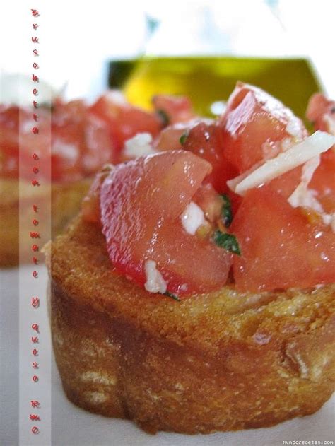 Bruschetta Con Tomate