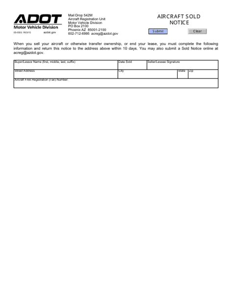 Form 05-0503 - Fill Out, Sign Online and Download Fillable PDF, Arizona ...