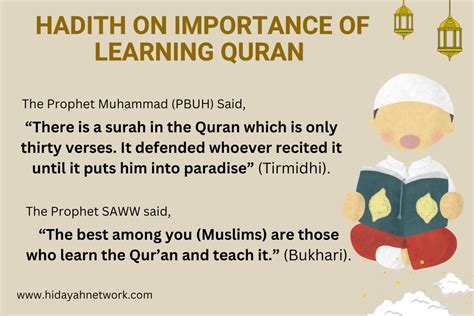 Hadith On Importance Of Learning Quran Hidayah Network