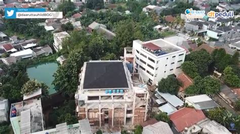 Progres Pembangunan Masjid Al Hadi DT Serua Pondok Pesantren Daarut