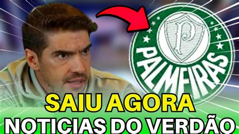 Agora Ltimo Notici Rio Do Palmeiras Do Momento Youtube