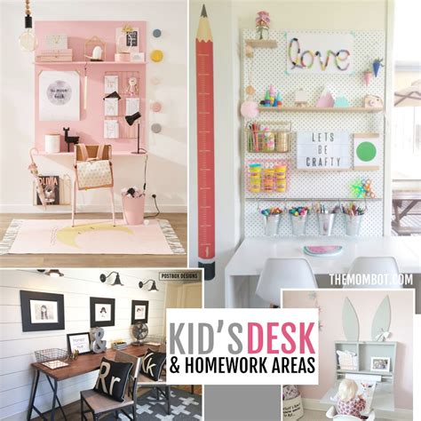 Kid’s Desk & Homework Areas - The Mombot