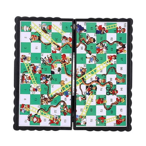 Yiaieng Mini Travel Board Games Plastic Teaching Puzzle Chess