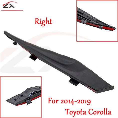 Fender To Cowl Hood Side Seal Trim Cover Right Side Fit For Toyota