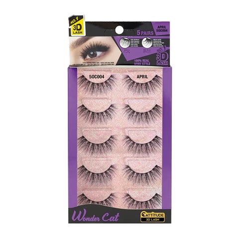 Wonder Cat Faux Mink Lashes 5 Pack Mink Lashes Faux Mink Lashes