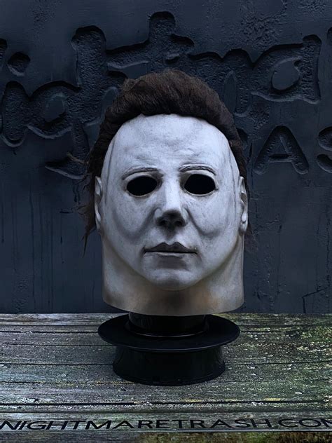 Halloween Michael Myers 1978 Mask Rehaul Tots Repaint Mask Etsy