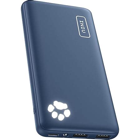 Iniu Batterie Externe Power Bank Ultra Mince A Charge Rapide Mah