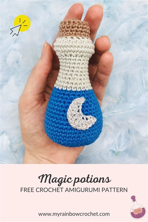 Mini Potion Bottle Crochet Pattern Free Pattern Artofit