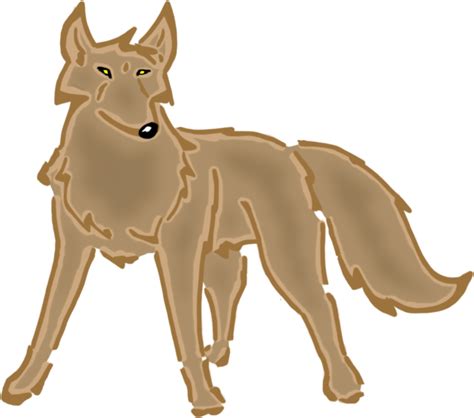 Native American Wolf Clip Art