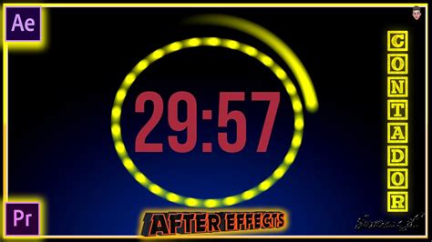 Como Hacer Un Contador Tutorial After Effects 💥 Youtube