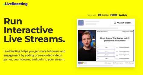 stream templates livereacting