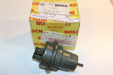 Bosch Fuel Accumulator Blackvlv Parts