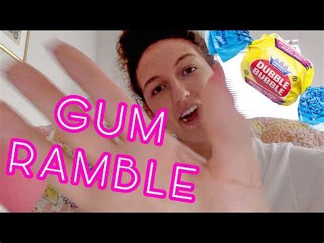 Asmr Whisper Ramble With Gum Chewing Tapping