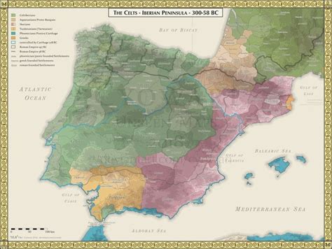 Celtas Civilizacion Celta Celta Mapas