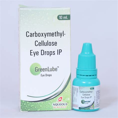 Carboxymethyl Cellulose Allopathic Green Lube Eye Drop, Packaging Type ...