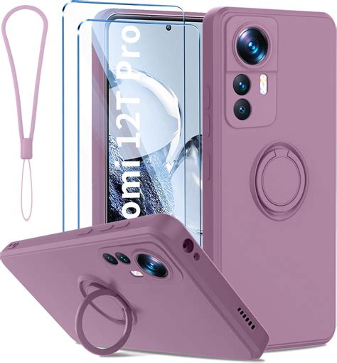 Qasyfanc Coque Protection Cam Ra Compatible Avec Xiaomi T T Pro