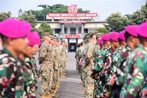 Dua Pekan Latihan Bersama Korps Marinir TNI AL Dan AS Resmi Tutup