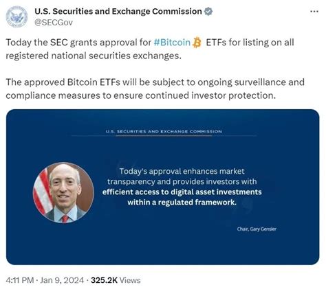 The Historic Sec Approval Of Spot Bitcoin Etfs