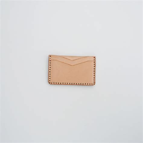 Handmade Leather Wallet, Credit Card Holder, Minimal Cardholder Wallet ...