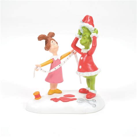 Grinch Villages | Being Fitted for a Santy Suit | Village Figures ...