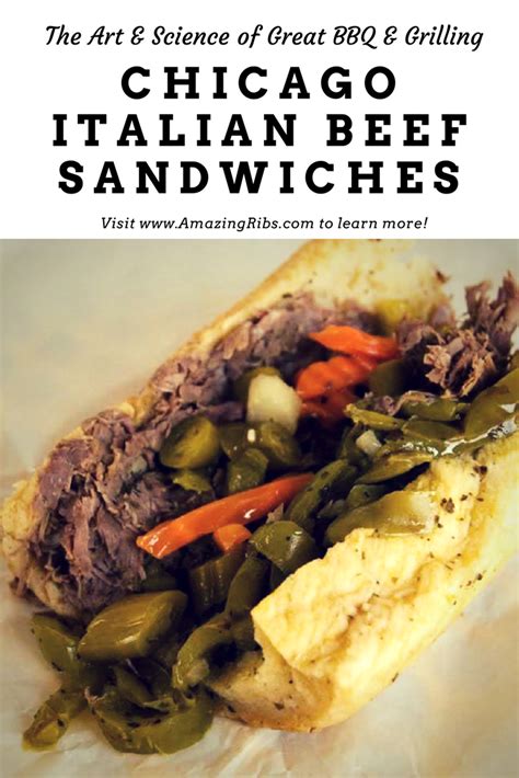 Classic Chicago Italian Beef Sandwich As Seen On Hulus The Bear