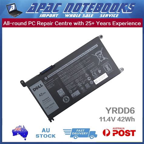 Genuine YRDD6 Battery For Inspiron 14 5481 5482 5485 5491 2in1 15 5582