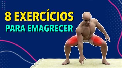 Os 8 Melhores ExercÍcios Para Perder Gordura Treino Em Casa Youtube