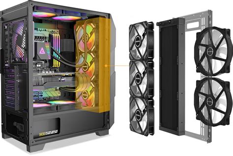 NX700 Is The Best Budget Gaming Case ATX Tower With Large Mesh Front