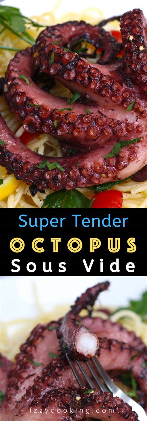 Tender Sous Vide Octopus Recipe