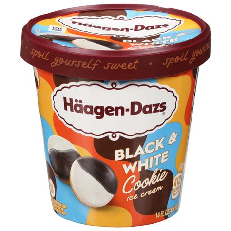 Save On Haagen Dazs Ice Cream Black White Cookie Order Online