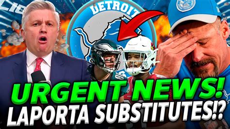 🛑 Omg Out Now Campbell Needs To Resolve This Urgently Detroit Lions