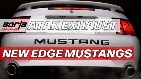 Borla Atak Exhaust On Mustang Gt New Edge Youtube