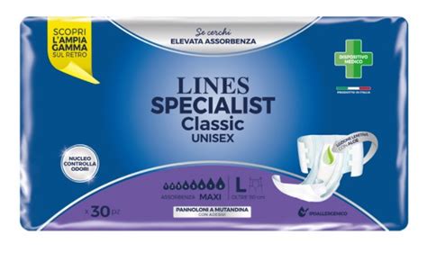 Lines Specialist Classic Maxi L 30 Pezzi