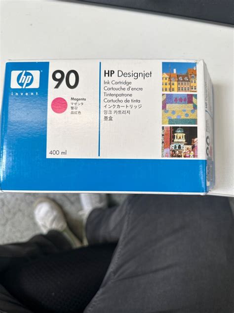 HP 90 C5063A 400ml Magenta Ink Cartridge GENUINE NEW Expired June 17