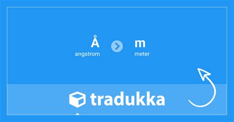 Convert angstrom (Å) to meter (m) | Tradukka